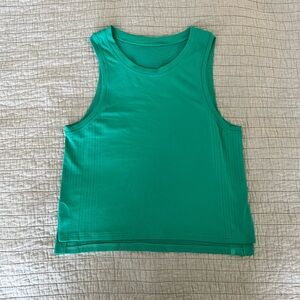 Lululemon Train To Be Tank Color: Cascade Size: 4 EUC